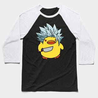 Ban, duck with knife! Baseball T-Shirt